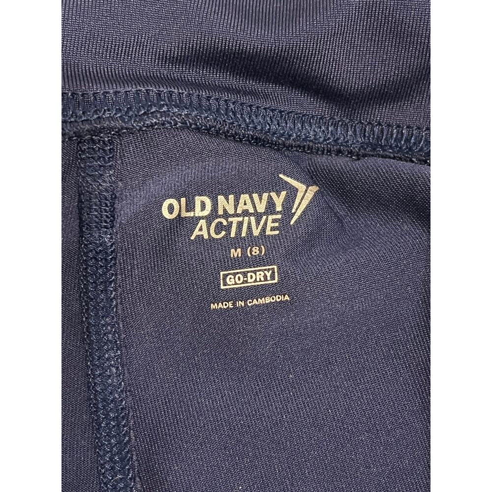 Old Navy Go-Dry High-Waisted Skirt Skorts Activewear Logo Blue Women Size Medium - Picture 7 of 7